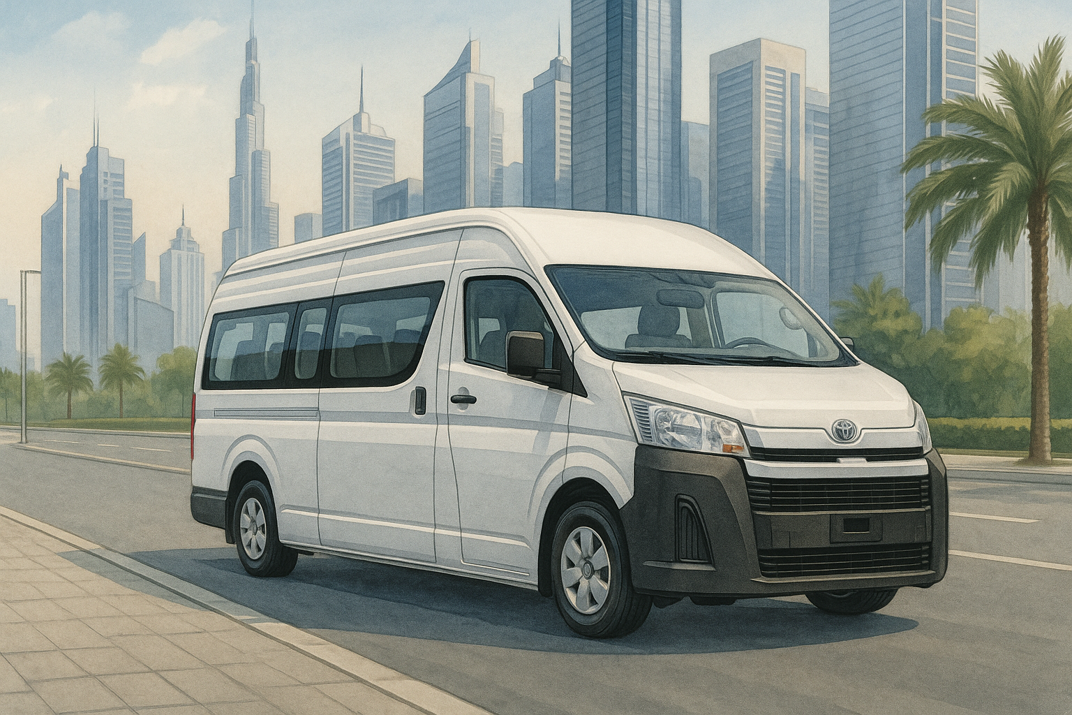 Toyota Hiace 12–14 Seater Shuttle