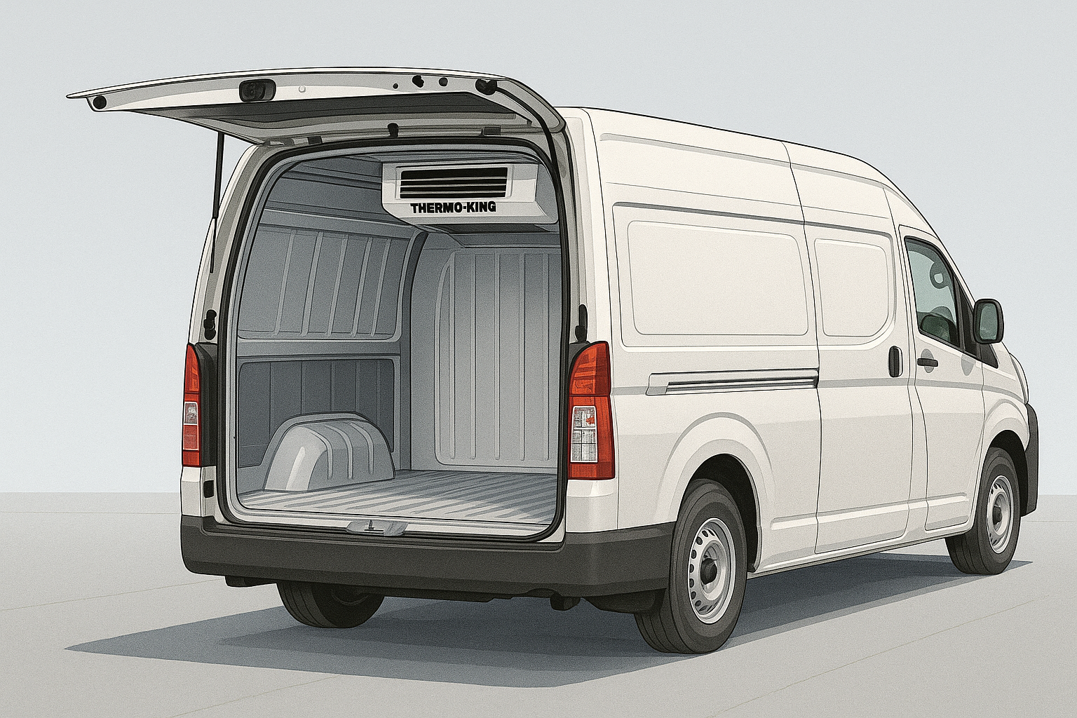 Toyota Hiace Freezer Van